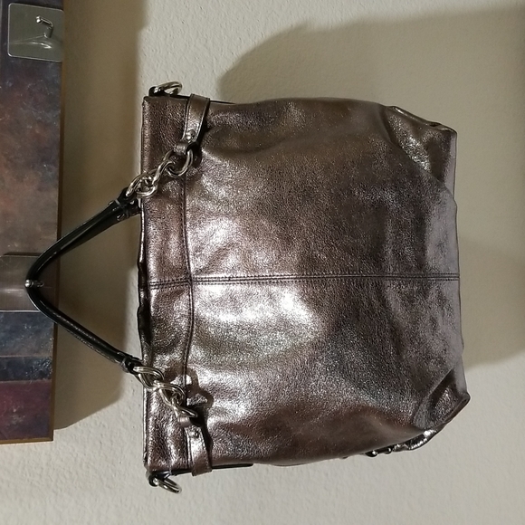 Coach Handbags - Coach Metallic Brooke Bag